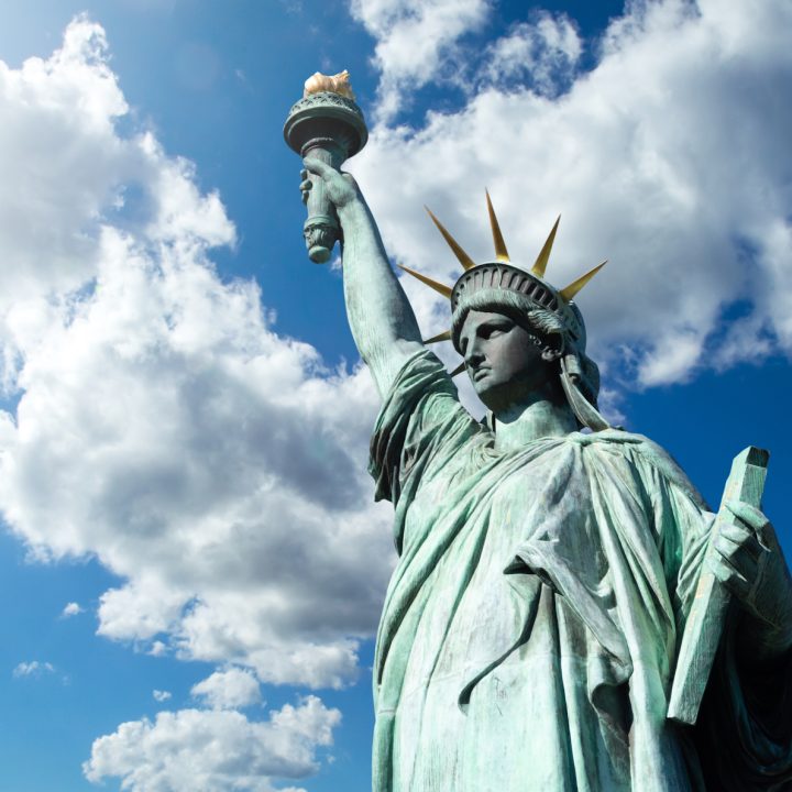 Statue,Of,Liberty.,Monument,In,Usa.,Statue,Of,Liberty,In
